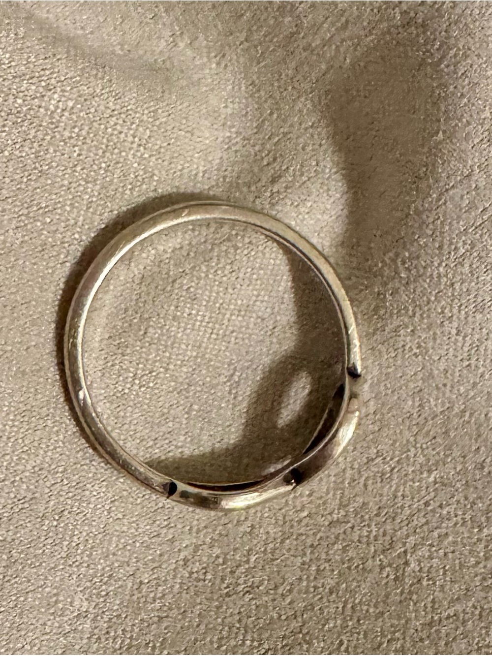 James Avery Silver Infinity Ring - Picture 2 of 3